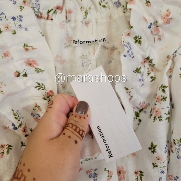 Reformation Sycamore Linen Dress - Picture 5 of 6